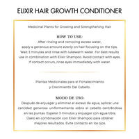 Hair Growth Plant Based Conditioner – Promotes Hair Growth, Natural Formula, No Harmful Chemicals, No Parabens for Strengthening Hair &amp; Increasing Volume - 16.9 fl oz (500 ml) - Elixir By Cocó March.