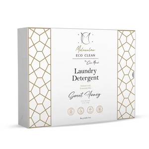 Molecular Eco Clean Laundry Detergent Sheets By Cocó March – Ultra-Concentrated, Hypoallergenic, Eco-Friendly, Plastic-Free, and Biodegradable – 60 Sheets.