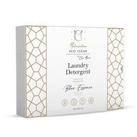 Molecular Eco Clean Laundry Detergent Sheets By Cocó March – Ultra-Concentrated, Hypoallergenic, Eco-Friendly, Plastic-Free, and Biodegradable – 60 Sheets.