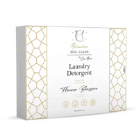 Molecular Eco Clean Laundry Detergent Sheets By Cocó March – Ultra-Concentrated, Hypoallergenic, Eco-Friendly, Plastic-Free, and Biodegradable – 60 Sheets.