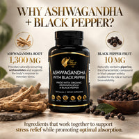 ASHWAGANDHA WITH BLACK PEPPER