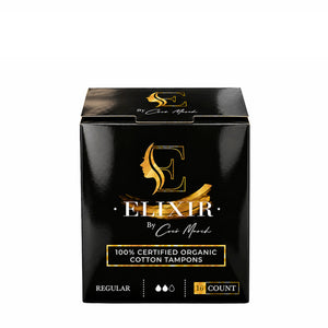 ELIXIR 100% ORGANIC COTTON TAMPONS (16ct)