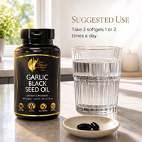 GARLIC BLACK SEED OIL
