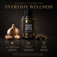 GARLIC BLACK SEED OIL