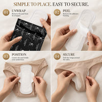 ELIXIR 100% ORGANIC COTTON PADS COMBO REGULAR + SUPER (28ct)