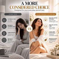ELIXIR 100% ORGANIC COTTON PADS COMBO REGULAR + SUPER (28ct)