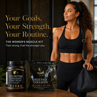 Women’s Muscle Kit with chocolate VitaProtein and collagen